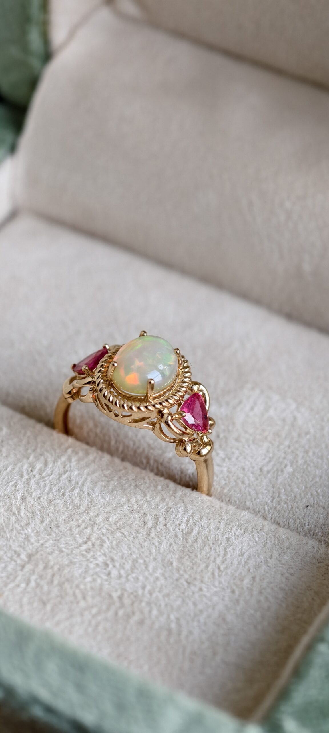 Victorian opal ring